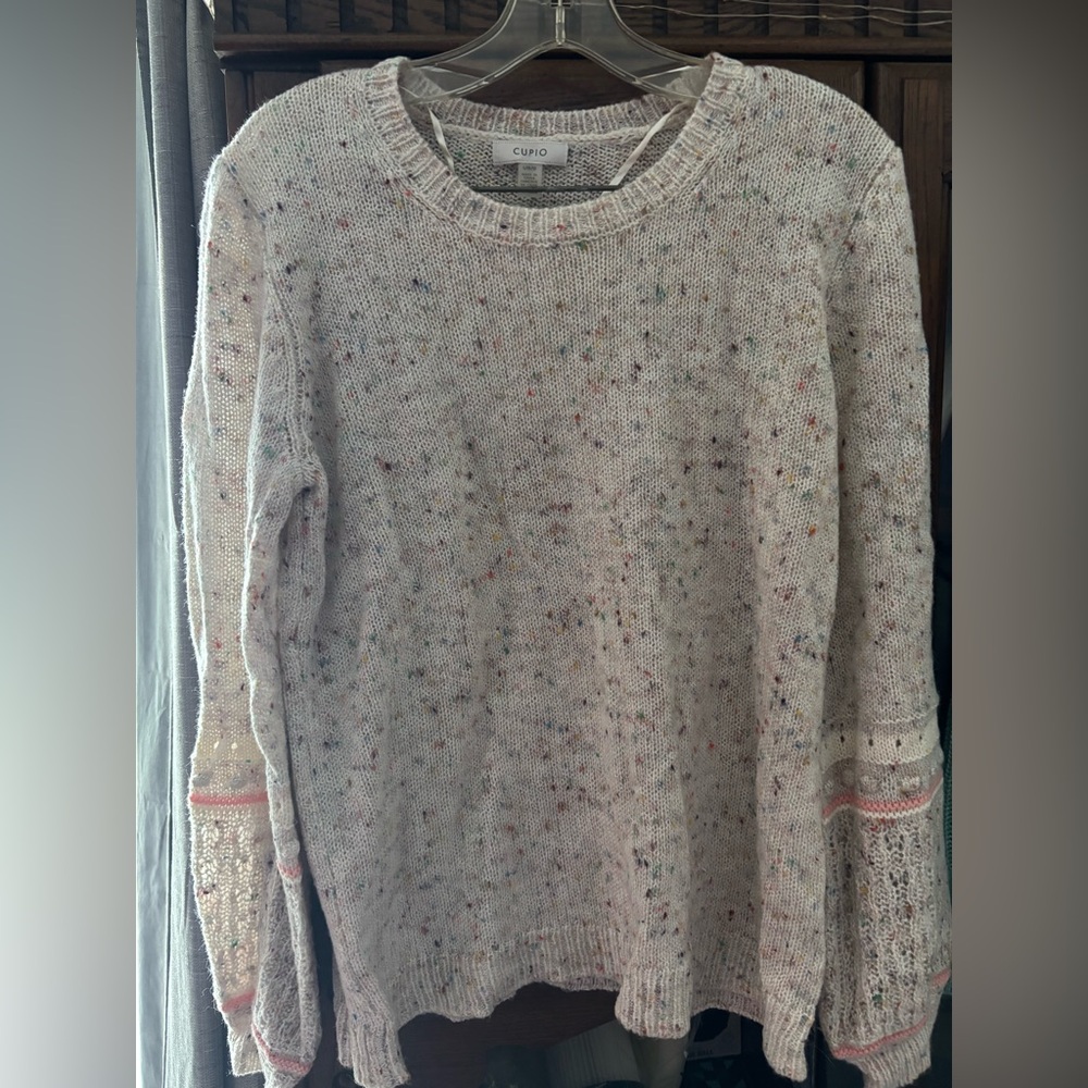 Cupio Multicolor Speckled Sweater